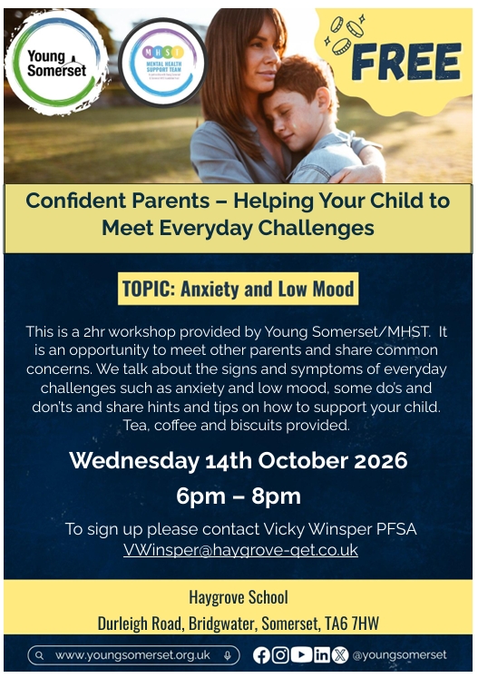 Support for Parents of Teenagers at Haygrove School